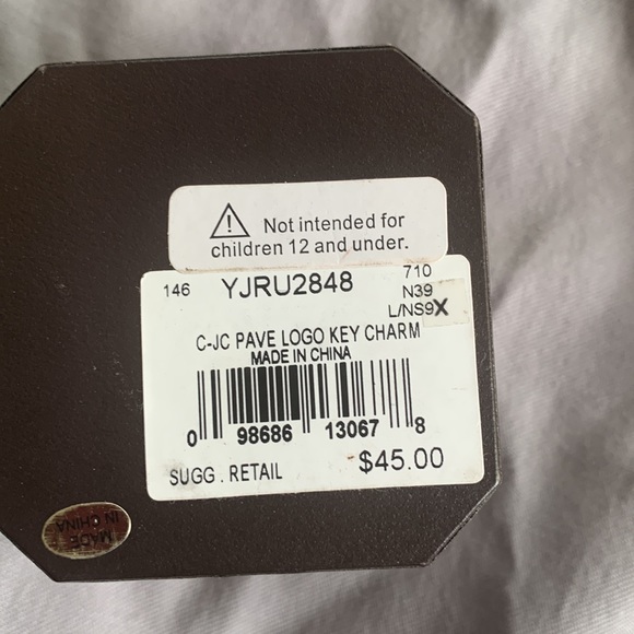Juicy Couture NWT Pave Ey Charm - Picture 4 of 4